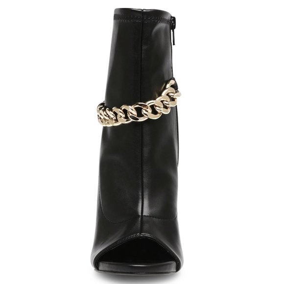 Steve Madden ELETTRA-C BLACK Bootie - Picture 4 of 5